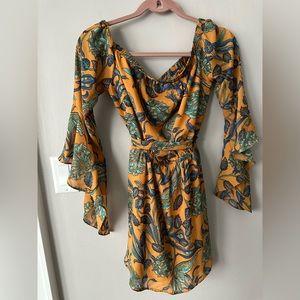 Akira Chicago off the shoulder dress